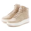 Sneaker ELBSAND, Damen, Gr. 38, beige, Obermaterial: 100% Synthetik. Futter: 100% Textilmaterial. Decksohle: 100% Textilmaterial. Laufsohle: 100% Synthetik, unifarben, casual, Schuhe, mit kuscheligem Warmfutter, Freizeitschuh, Halbschuh, High Top...