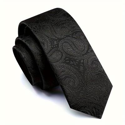TEMU Vintage-style Tie For Men - Perfect Gift For Dad Or Friend, Ideal For Work, Business, Holidays & Parties, Image