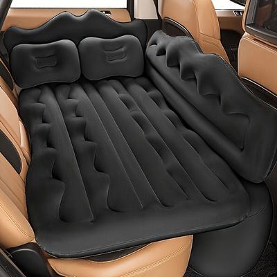 TEMU Suv Air Mattress - Thickened And Double Car Air Mattress Sided Flocking Travelinflatable Car Mattress Bed With Electric Air Pump And 2 Pillows, Car Sleeping Bed Outdoor And Travel