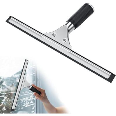 Professioneller Fensterabzieher, Fensterabzieher aus Edelstahl, zum Reinigen und Trocknen von Glas, Image