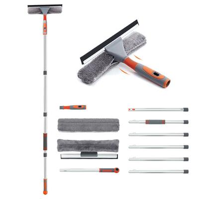 Maerex - Professioneller 2-in-1-Fensterwischer Fensterwascher-Set 264 cm (103 Zoll) mit