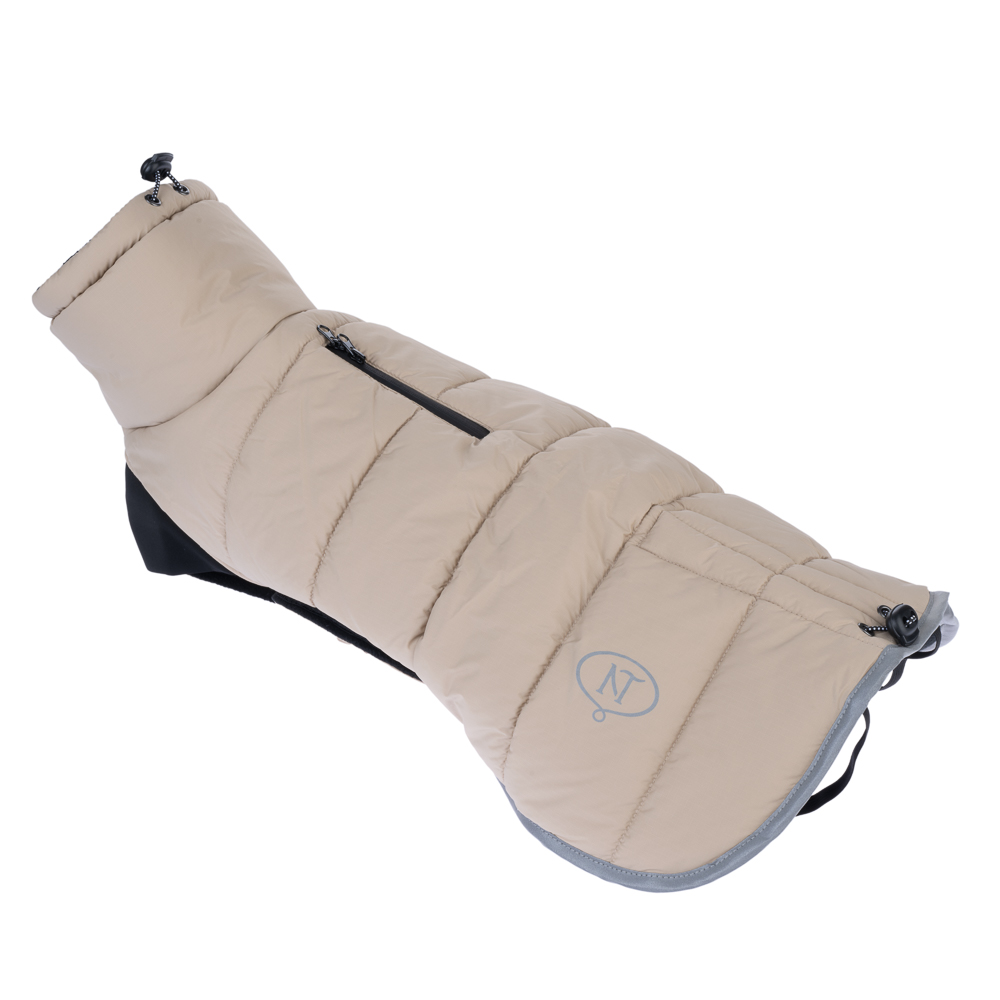 Manteau Nomad Tales Bloom Quilted Comfort pour chien - longueur du dos : environ 35 cm