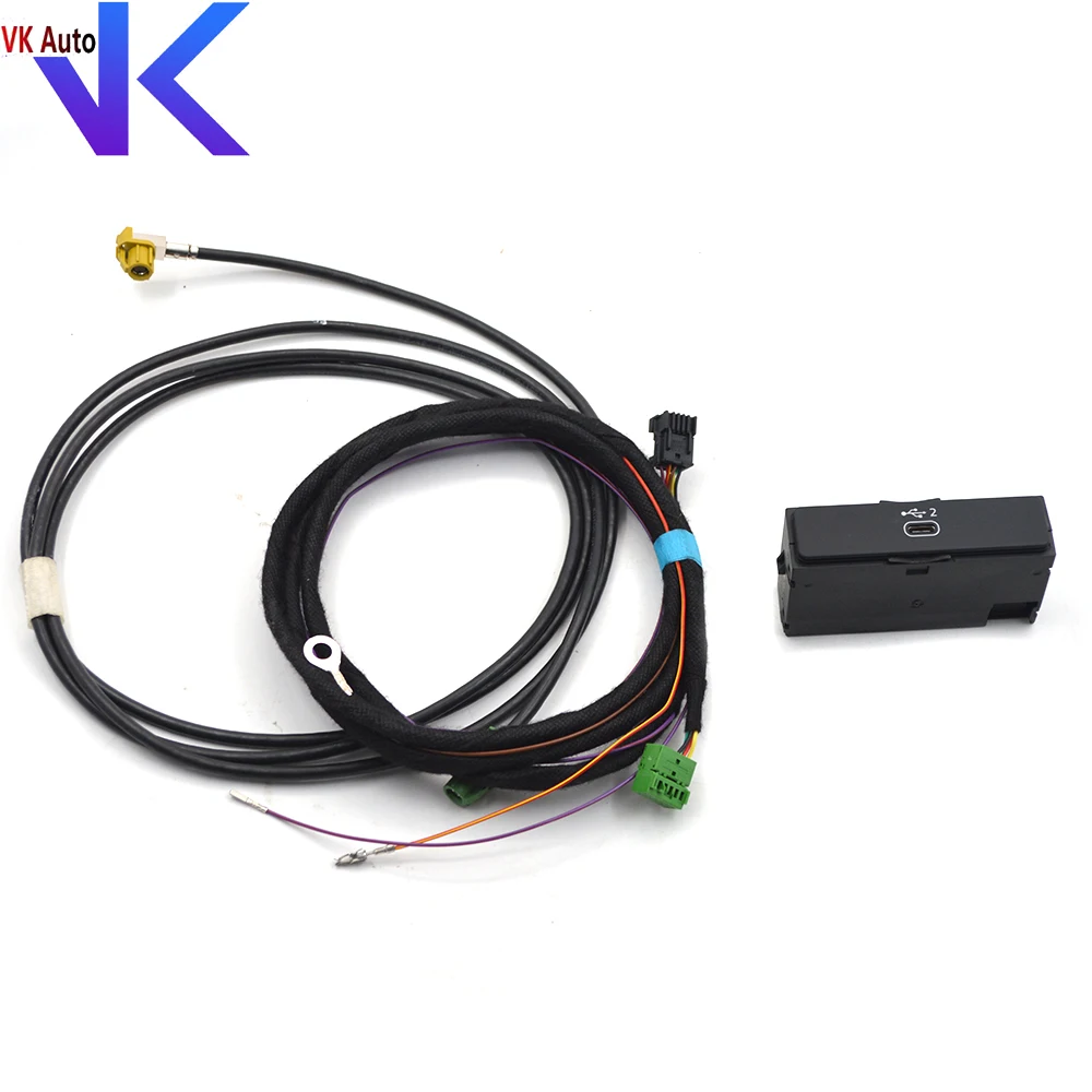 Für A3 A4 B9 A5 F5 Q5 USB C INTERFACE PORT Cacle 8W 0035708 A 8W0 035 708 A ADQ2LA3CARPLAY Image