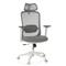 Bürostuhl / Drehstuhl MIKEO G Sitz Stoff / Rücken Netzstoff grau hjh OFFICE