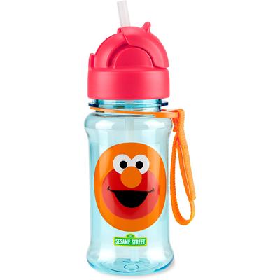 Skip Hop Sesame Street Straw Bottle With Tritan Renew - Elmo