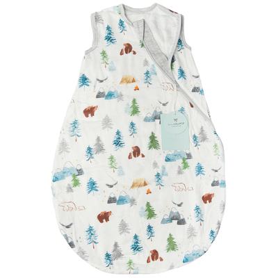 Loulou Lollipop Lightweight Muslin Sleep Bag, 6-18 m - Adventure Begins