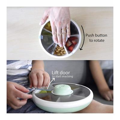 GoBe Kids Snack Spinner - Lemon Yellow