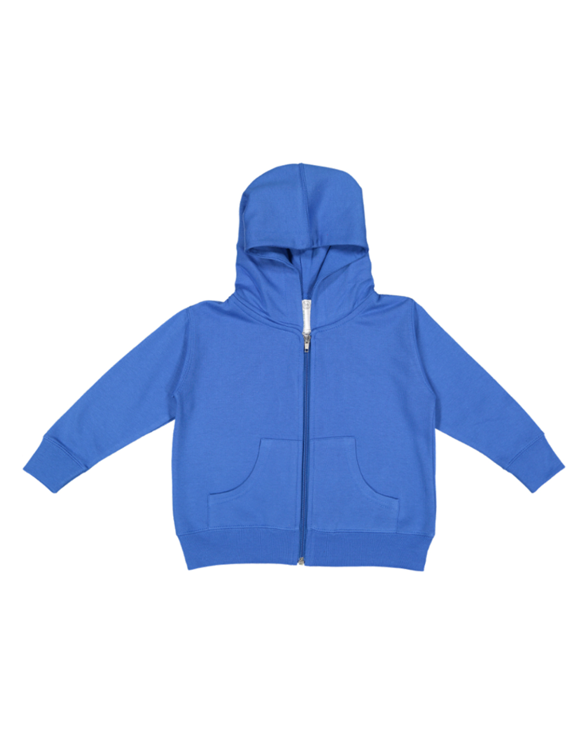 Rabbit Skins 3346 Toddler Zip Fleece Hoodie in Royal Blue size 2 | Ringspun Cotton LA3346