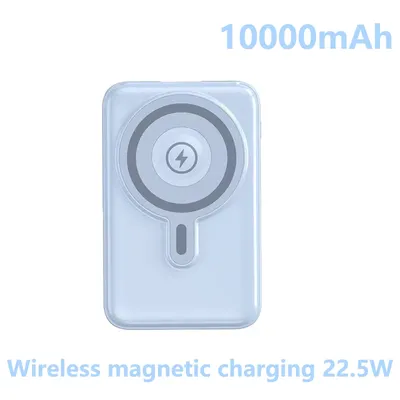 Kabellose magnetische Power Bank 22,5 w supers chn elles Laden 10000mAh geeignet für Uhren, mobile Power banks, leicht und dünn