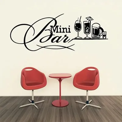 1 pc Cocktail Bier für Bar Bier Restaurant Wanda uf kleber selbst klebende Vinyl wasserdichte Wand Image