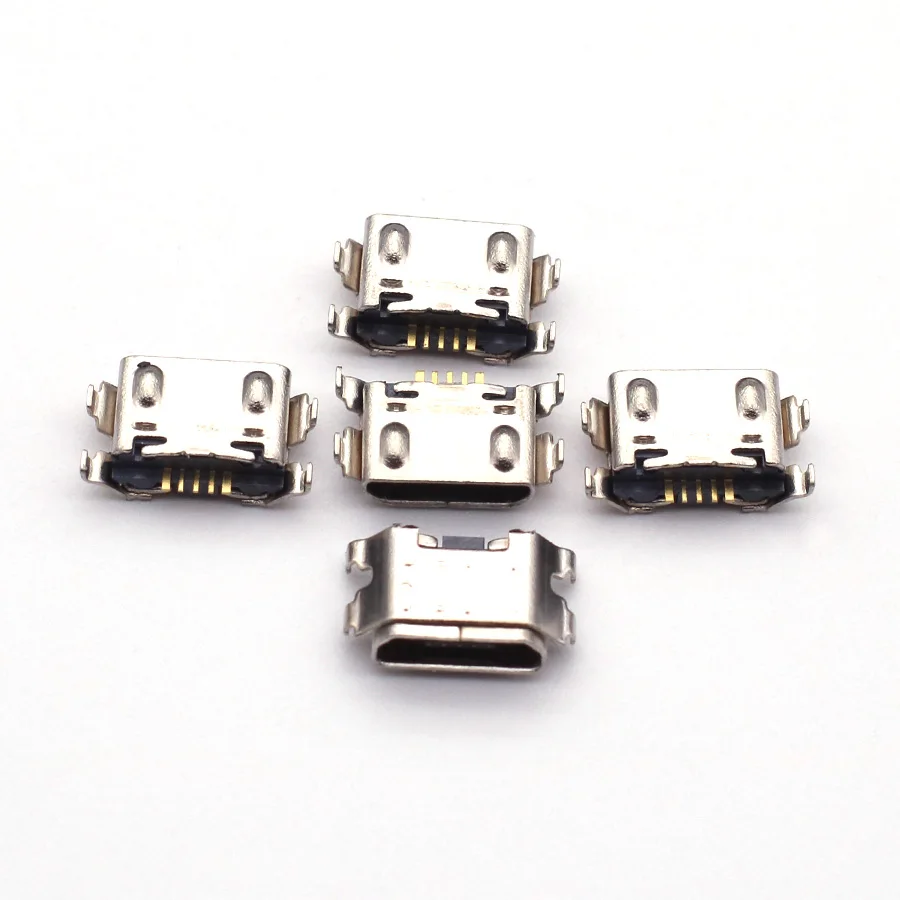 100-200pcs Ladegerät USB-Ladedock anschluss Stecker für Samsung Galaxy A01 A015 A015F M01 M015 A03 Core A032 A035F Image