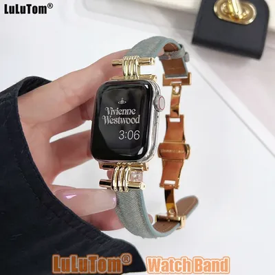 Retro High-End Gold Armband für Apple Uhren armband 9 8 Ultra 2 49mm 7 se 6 5 41mm 45mm 38mm 42mm 44 Image