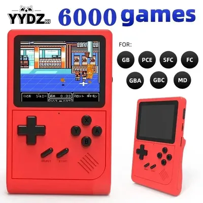 Gb300 Handheld-Spiele konsole Player tragbare Retro-Videospiel konsole 3,0 Zoll integrierte 6000 Image