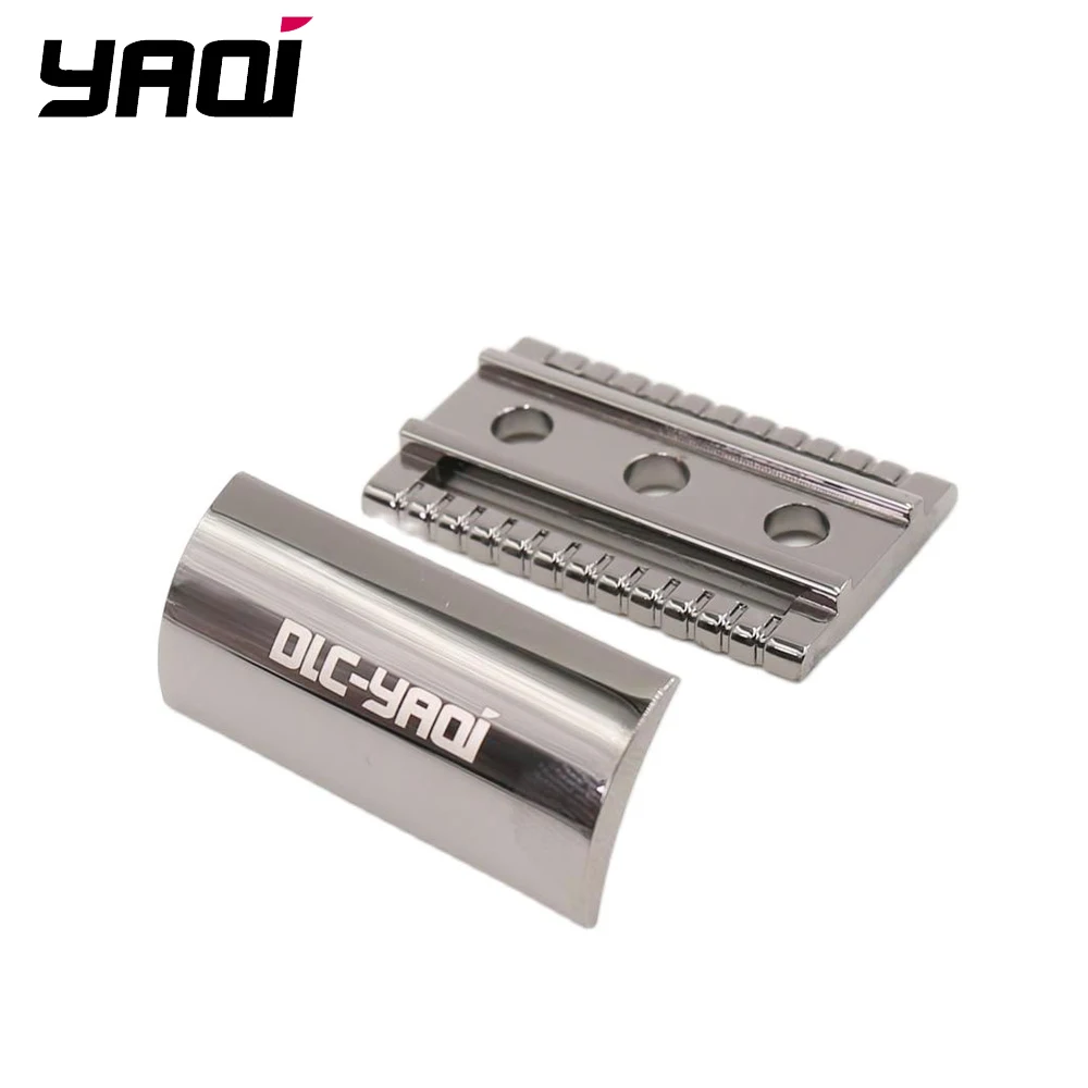 YAQI Charcoal Color Cobbled Safety Razor Head für Herren Image