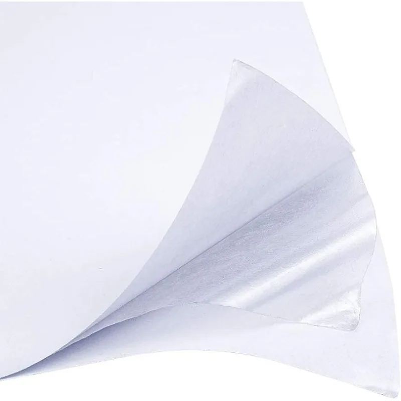 18 Stück weiße doppelseitige Klebebandbögen im A4-Format, 8,3 x 11,5, stark klebendes Klebeband für Weihnachten, Basteln, Festival, Dekoration, Becher Image