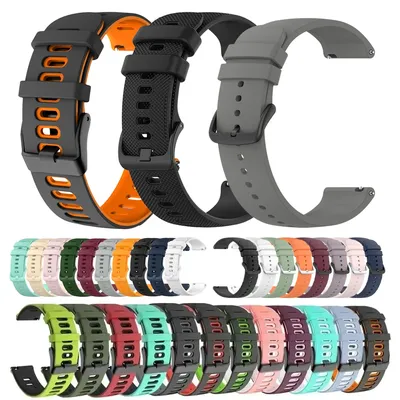 Sport weiches Silikon 20mm 22mm Uhren armband für Garmin Venu 3 Band Vorläufer 265 255 Musik vivo active 4 3 venu sq 2 Armband Gürtel Image