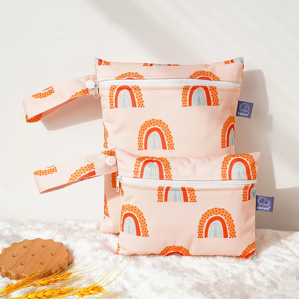 Kangobaby # my soft life #2 stücke Set umwelt freundliche wasch bare Baby decke Aufbewahrung tasche einfach tragen multifunktion ale Reisetasche Image