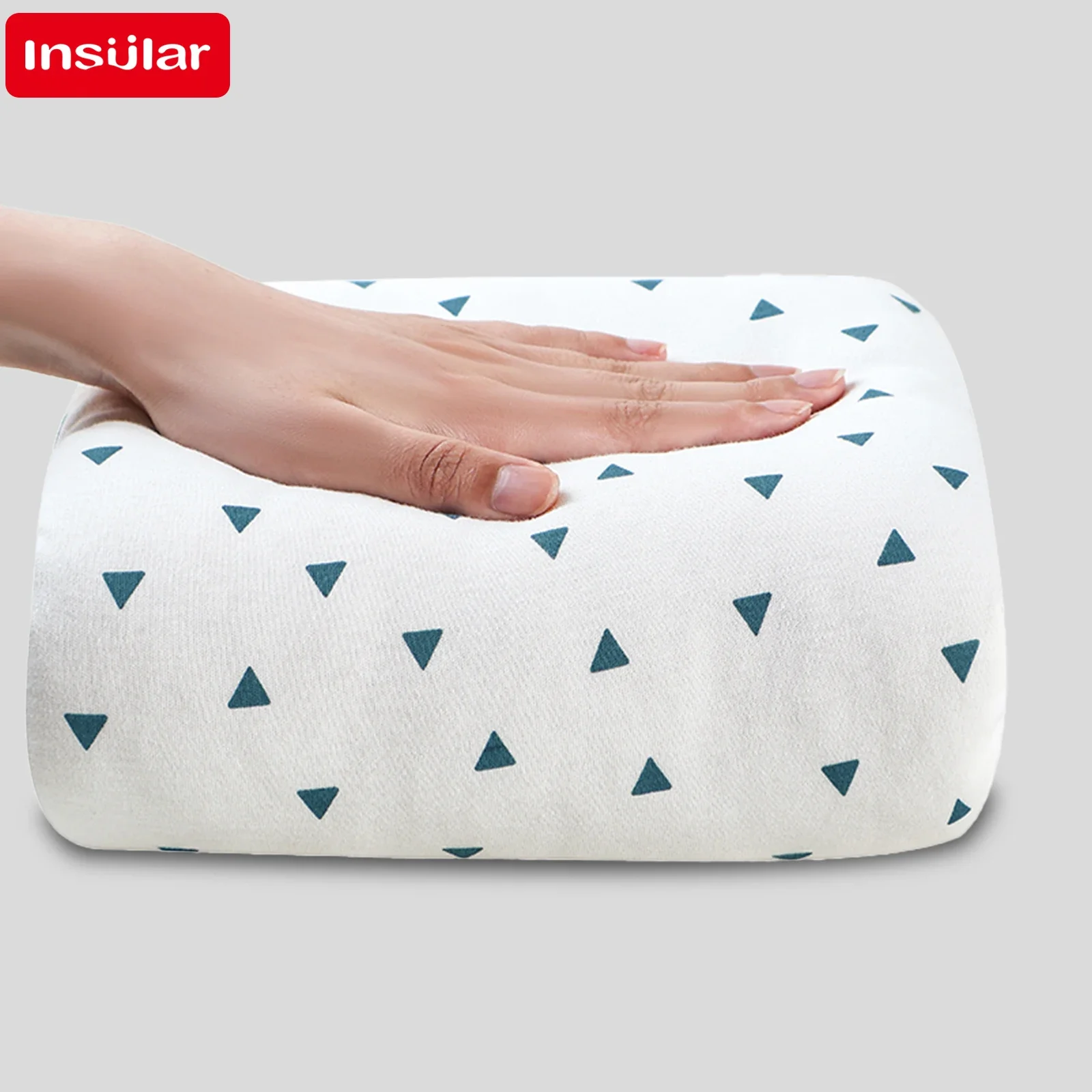 INSULAR Baby-Armkissen, Säuglingsernährungspad, weiches Kopfkissen für Kinder, verdicktes Stillkissen aus reiner Baumwolle, bequem Image