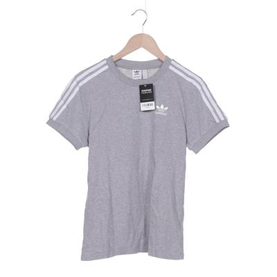 adidas Originals Damen T-Shirt, Gr. 34, grau, Elasthan, Baumwolle