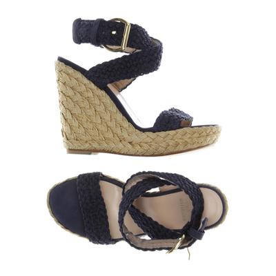 Stuart Weitzman Damen Sandale, Gr. 6, marineblau, kein Etikett