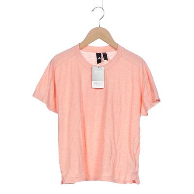 adidas Damen T-Shirt, Gr. 36, pink, Baumwolle, Synthetik