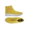 Ecco Damen Sneakers, Gr. 41, gelb, Leder