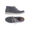 Gabor Damen Halbschuh, Gr. 4.5, blau, Leder