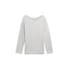 TOM TAILOR Damen Plus Size - Pullover mit Fischgrätenmuster, grau, Fischgrät, Gr. 50