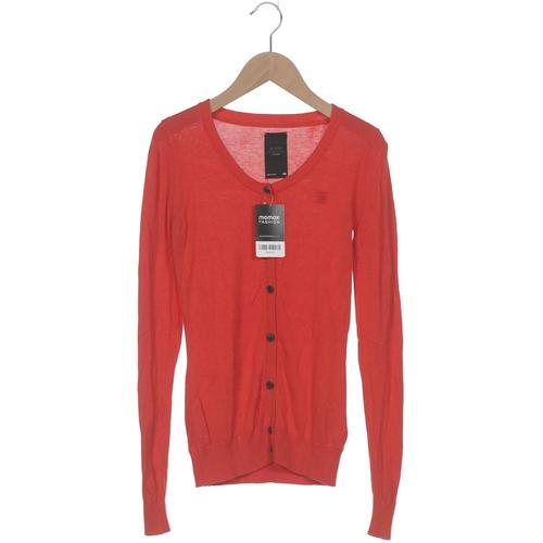 G Star RAW Damen Strickjacke, Gr. 34, rot, Baumwolle, Viskose