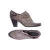 Marco Tozzi Damen Halbschuh, Gr. 40, beige, Leder