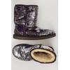 UGG Damen Stiefelette, Gr. 38, silber, kein Etikett