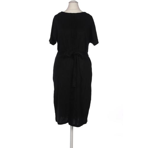 Grüne Erde Damen Kleid, Gr. 34, schwarz, Baumwolle, Leinen