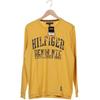 Tommy Hilfiger Herren Langarmshirt, Gr. 48, gelb, kein Etikett