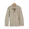 camel active Herren Jacke, Gr. 27, beige, Baumwolle, Synthetik