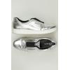 Dkny by Donna Karan New York Damen Halbschuh, Gr. 37.5, silber, Leder