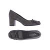 Peter Kaiser Damen Pumps, Gr. 37.5, grau, Leder