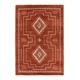 Tapis design doux et volumineux rouge 120 x 170