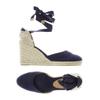 Castañer Damen Sandale, Gr. 41, marineblau, kein Etikett