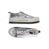 Desigual Damen Sneakers, Gr. 38, silber, kein Etikett