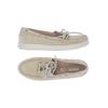 Geox Damen Halbschuh, Gr. 35, beige, kein Etikett