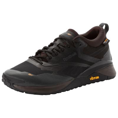 Trainingsschuh REEBOK "NANO X4 ADVENTURE", Gr. 42, schwarz (schwarz, schwarz matter, grau 6), Synthetik, Textil, sportli