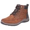 Winterboots RIEKER, Herren, Gr. 40, braun, Leder, Lederimitat, casual, Schuhe, Outdoorschuh, Schnürboots, Stiefelette mit riekerTEX-Membran