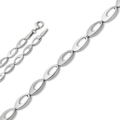 Silberarmband ONE ELEMENT "Armband aus 925 Silber 19 cm", silber, Armbänder, Damen, 19, Damen Silber Schmuck