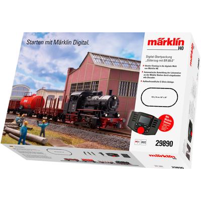 Modelleisenbahn-Set MÄRKLIN "Märklin Digital-Startpackung Güterzug mit BR 89 - 29890" Modelleisenbahnen bunt Kinder Made in Europe