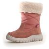 Winterstiefel NATURINO "PLUVY ZIP WP.", Kinder, Gr. 35, rosa, Veloursleder, Nylon, casual, Schuhe, Schneestiefel, wasserabweisend, Größenschablone zum Download