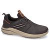 Sneaker DOCKERS BY GERLI, Herren, Gr. 42, braun (dunkelbraun), Lederimitat, Mesh, casual, Schuhe, Freizeitschuh, Schnürschuh mit weich gepolsterter Innensohle