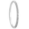Diamantring ONE ELEMENT "0.09 ct Diamant Brillant Ring aus 585 Weißgold" Gr. 50, silber, Fingerringe, Damen, 50,mit Diamant, Weißgold 585-Diamanten, Weißgold 585, Diamanten, Damen Gold Schmuck