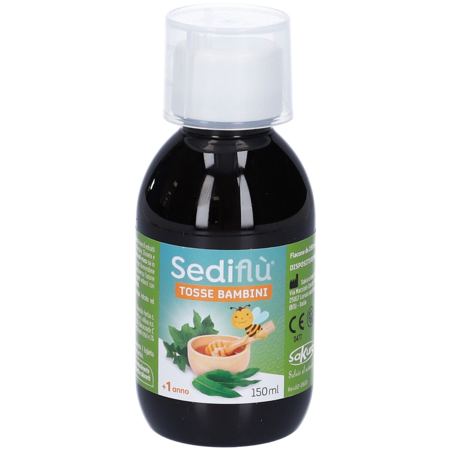 Sediflu Tosse Bambini 150 Ml ml Sciroppo per la tosse
