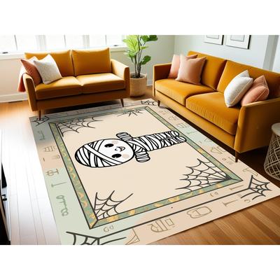 Ginza Six Washable Halloween Fall Season Holiday Rug