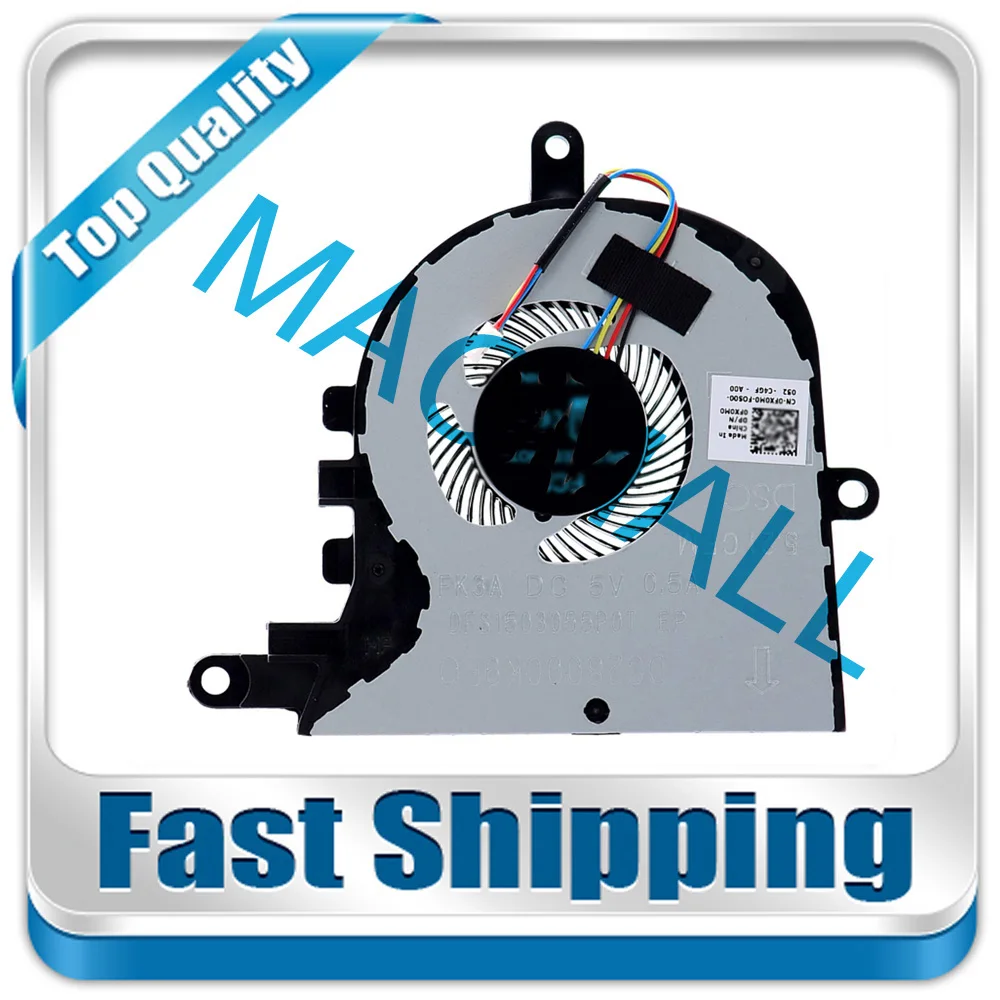 Ventilateur de refroidissement du processeur pour ordinateur portable, Dell Inspiron 15 5570 5575 5770 Latitude 3490 3590 E3490 E3590 0FX0M0, remplacement, nouveau